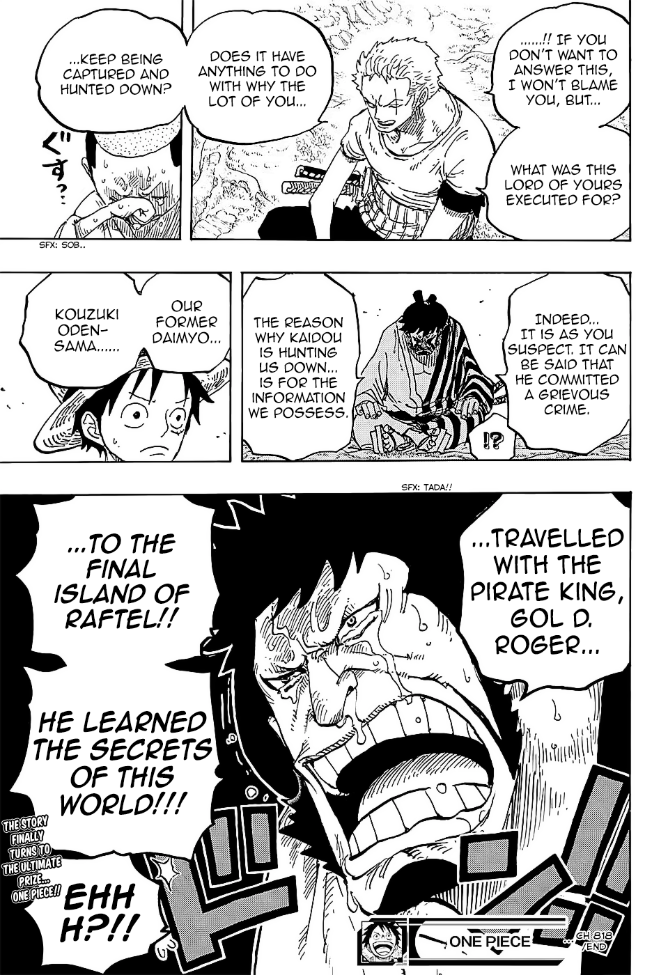 One Piece, Chapter 818 image 16